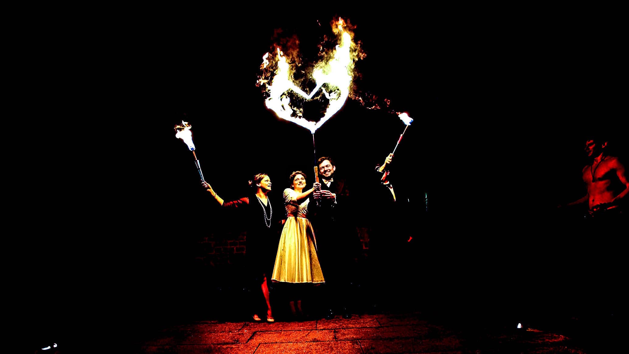 Hochzeitsfeuershow – Der Feuermagier